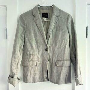 J. Crew Light Gray Suit Jacket